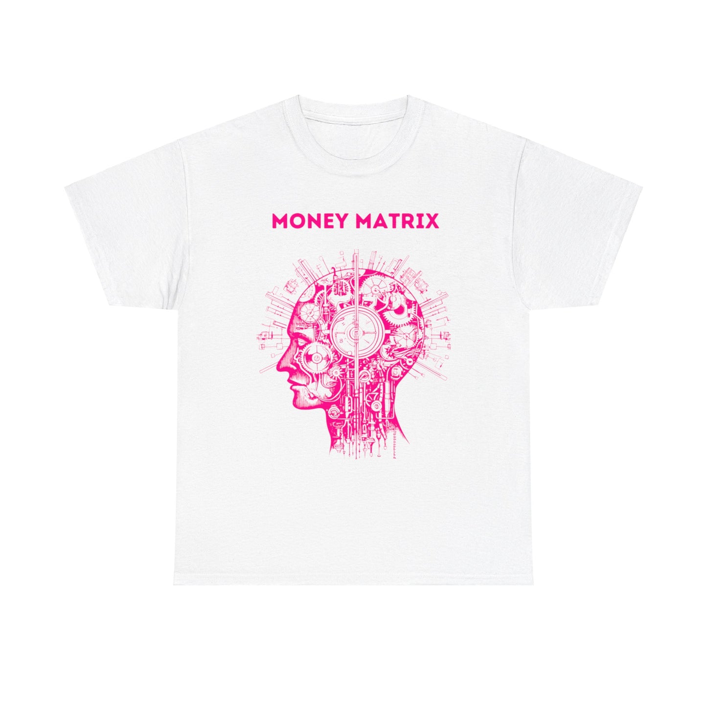 Money Matrix AI Tee - Pink