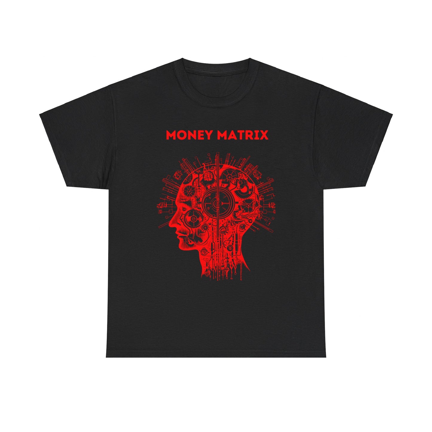 Money Matrix AI Tee - Red