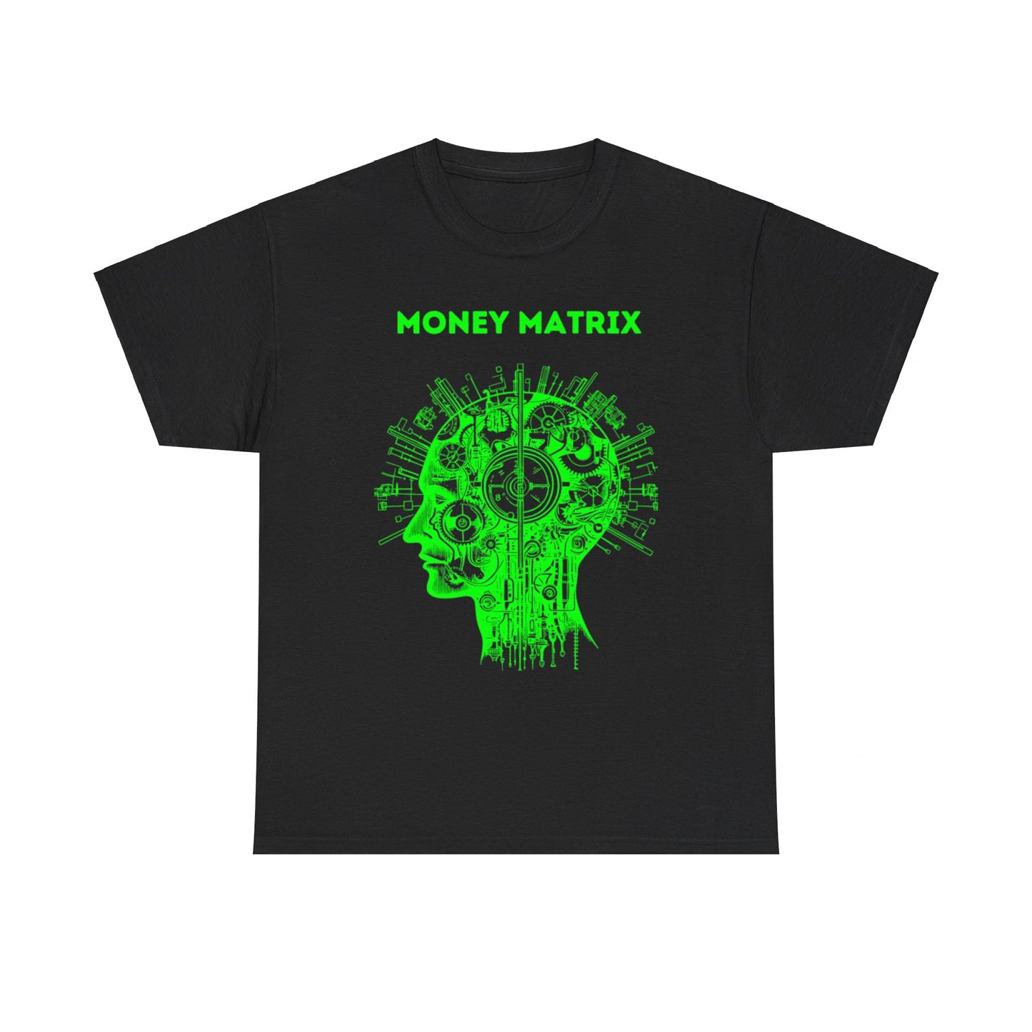 Money Matrix AI Tee - Green