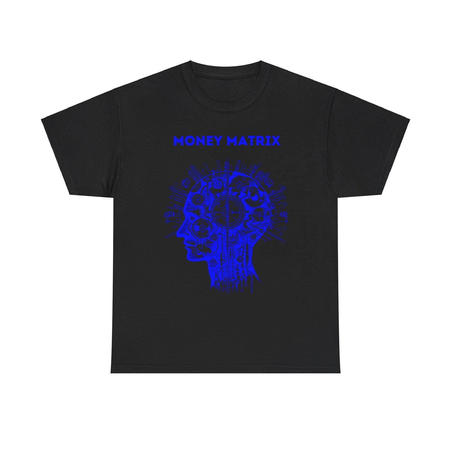 Money Matrix AI Tee - Blue