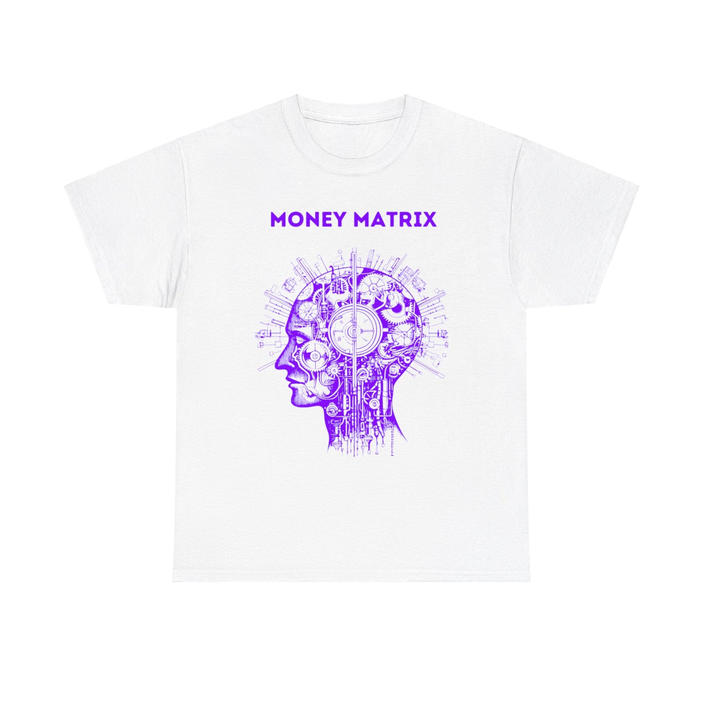 Money Matrix AI Tee - Purple