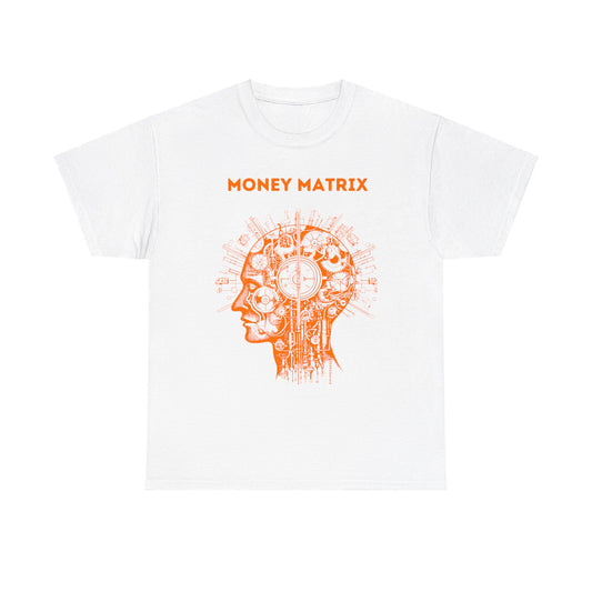 Money Matrix AI Tee - Orange