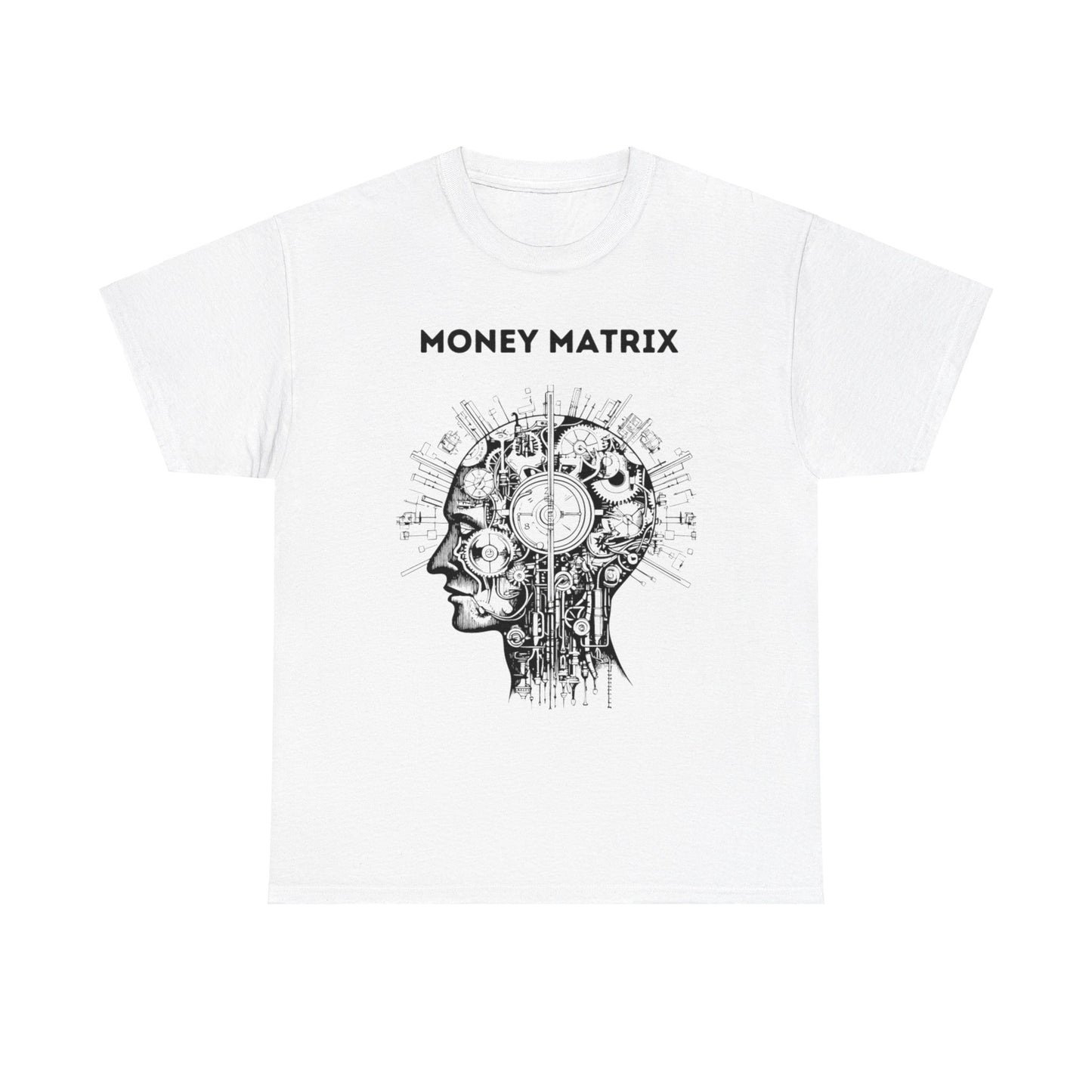 Money Matrix AI Tee - Black/White