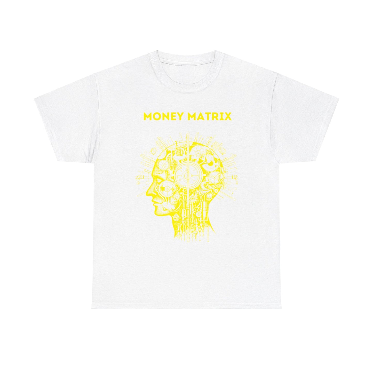 Money Matrix AI Tee - yellow