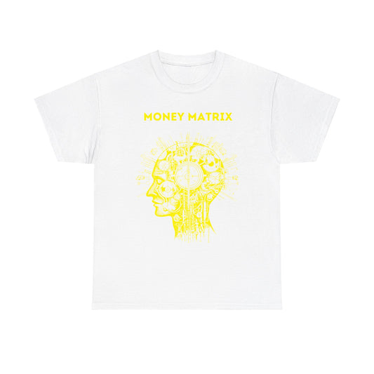 Money Matrix AI Tee - yellow